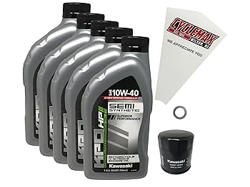 Amazon.com: Cyclemax Semi Synthetic 10W-40 Oil Change Kit